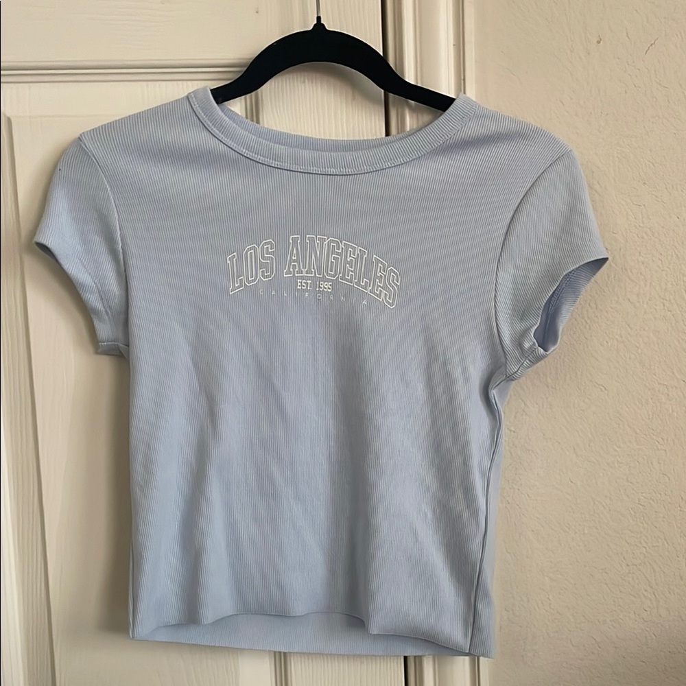 Los Angeles Women's Light Blue Top